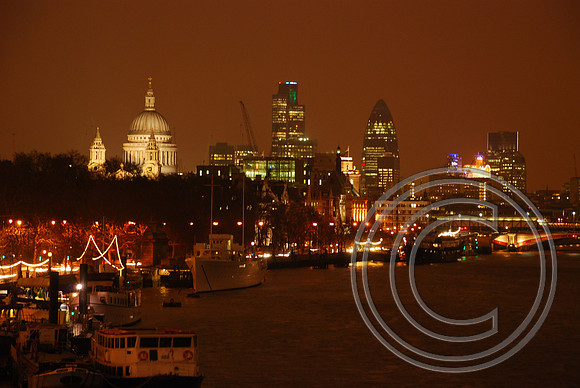 St Pauls and London CitySkyline